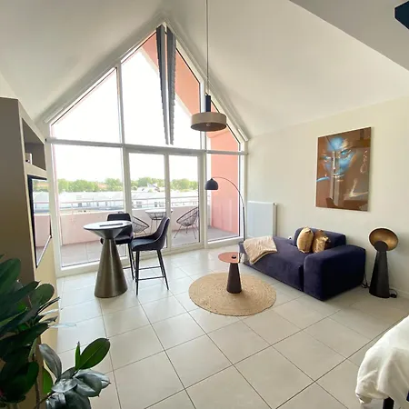 La Design Dunkerque A 50 Mterrasse Sud Lejlighed Dunkirk